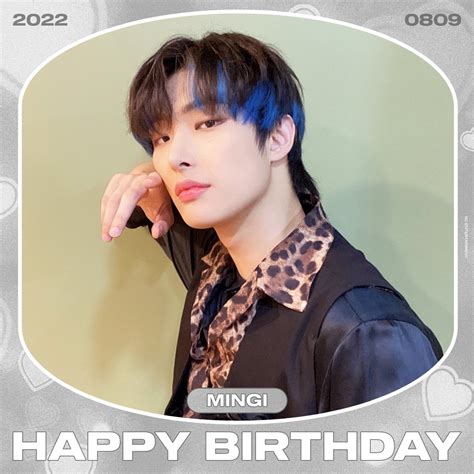 Ateez Updates On Twitter Rt Ateezofficial Happy Birthday Mingi