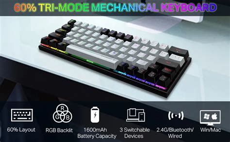 Mua E Yooso Wireless Mechanical Keyboard Bluetooth G Usb C