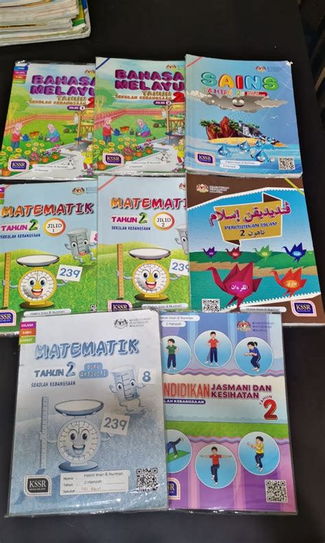 Buku Teks Darjah Hobbies Toys Books Magazines Textbooks On