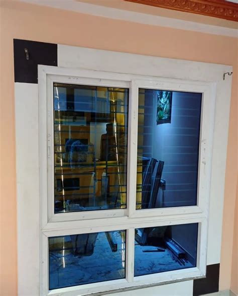 Toughened Glass White Upvc Sliding Window For Home At Rs 400sq Ft In North 24 Parganas