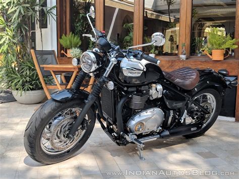 Triumph Bonneville Speedmaster launched in India