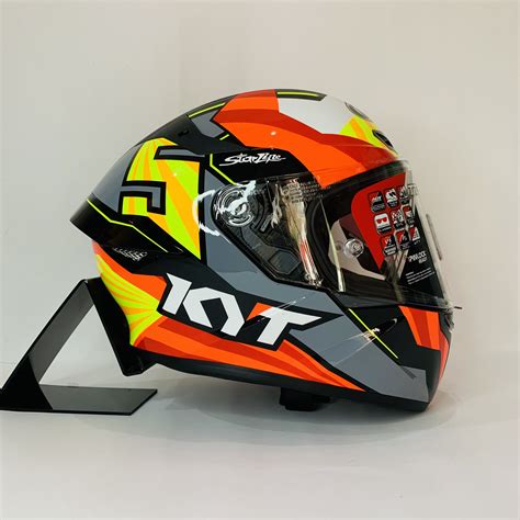 Helm Full Face Kyt Tt Course Original Lazada Indonesia