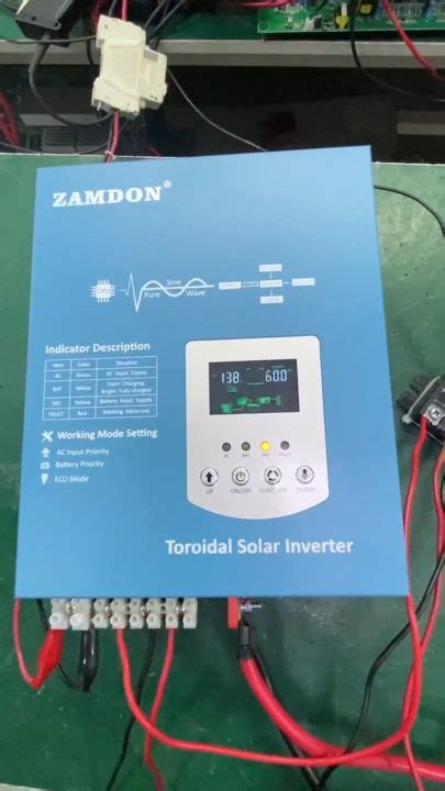 Zamdon Toroidal Hybrid Off Grid Solar Inverter V W With A Mppt