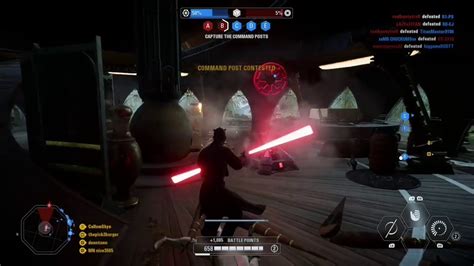 Darth Maul Kill Streak On Kashyyk Star Wars Battlefront Youtube