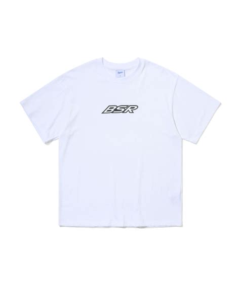 Musinsa Bsrabbit Bsr Logo Short Sleeved T Shirt White