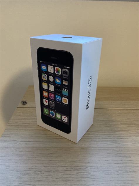 Apple Iphone 5s Box Only In Excellent Condition Ebay