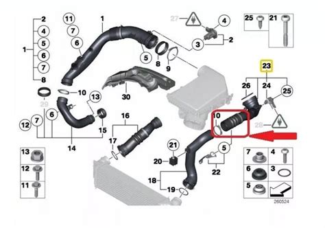 Turbo Ladeluftschlauch F R Bmw X E X Er F F F I