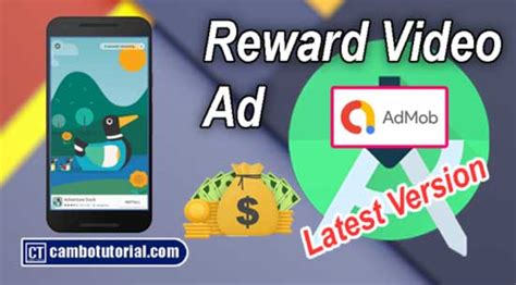 Cambotutorial Integrate Admob Rewarded Video Ads In Android