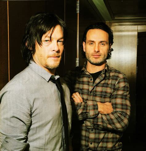 Norman Reedus images Norman Reedus and Andrew Lincoln HD wallpaper and background photos (40118084)