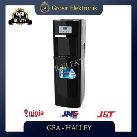 Jual Dispenser Air GEA Halley Galon Bawah Dengan 3 Kran Low Watt Heater