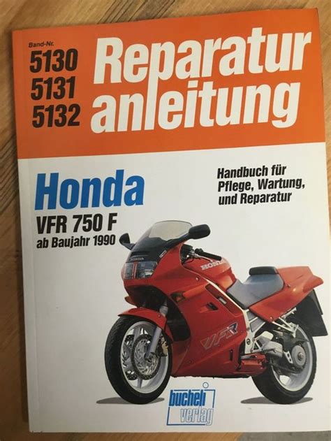 Rep Anleitung Honda Vfr F Kaufen Auf Ricardo