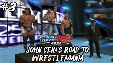 WWE SmackDown Vs Raw 2010 John Cena S Road To Wrestlemania Part 3