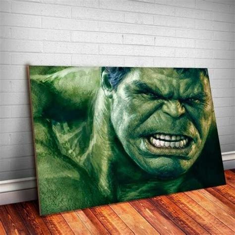 Quadro Decorativo Hulk 8 Caverna Quadros Quadro Decorativo