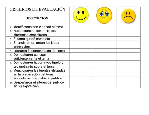 Ejemplos De Criterios De Evaluacion Primaria Nepora