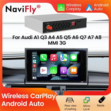 Navifly Wireless Carplay And Android Auto Retrofit Kit For Audi A Q