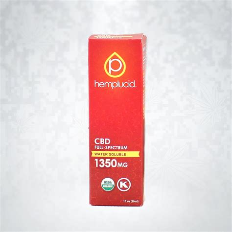 Cbd Oil Tincture Full Spectrum Water Soluble Cbd