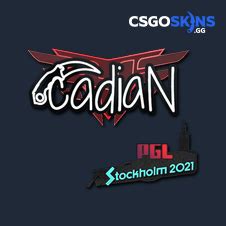 Sticker CadiaN Stockholm 2021 CSGOSKINS GG