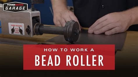 How To Work A Bead Roller Youtube