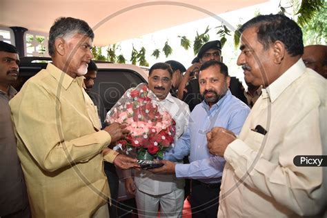 Image Of Ap Cm Nara Chandra Babu Naidu At A Photo Exhibition By Ap