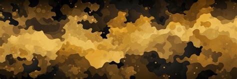 Premium Photo Digital Gold Camo Pattern Wallpaper Background Ar 31