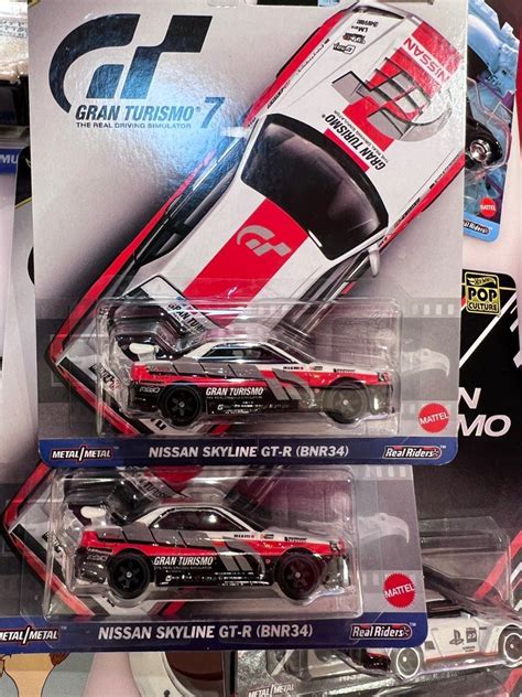 Hot Wheels Nissan Gtr Nismo Gt3 And Nissan Skyline Gtr Bnr34 Hobbies Toys Toys Games On
