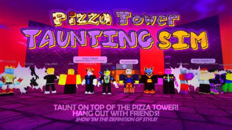 Pizza Tower Taunting Sim Roblox