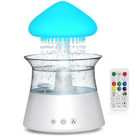 Diffuserlove Rain Cloud Humidifier Diffuser Water Drip Humidifier With