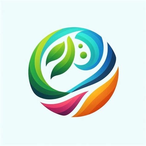 colorful logo   number    premium ai generated image