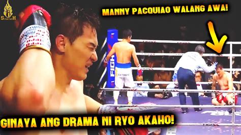 Breaking Manny Pacquiao Walang Awak Binugb G Si Dk Yoo Muntik Pang