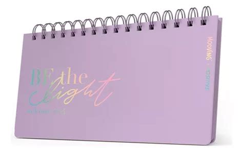 Agenda Mooving Positive Pastel Pocket Semanal Espiralada Color De La