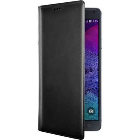 BLUEWAY Etui folio pour Samsung Galaxy Note 4 Noir Cdiscount Téléphonie