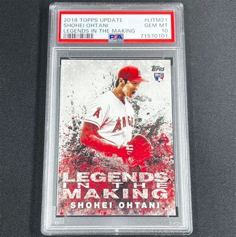 代購代標第一品牌－樂淘letao－psa10 Gem Mint 2018 Topps Update Series 大谷翔平 ルーキーカード