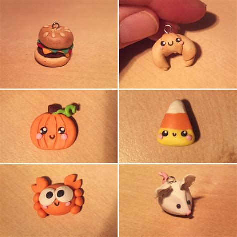 Cute Polymer Clay Charm Ideas