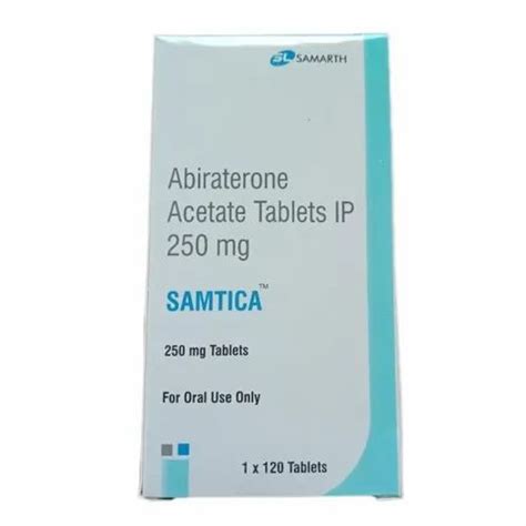 Samtica 250 Mg Abiraterone Acetate Tablets Packaging Size 1 X 120 At