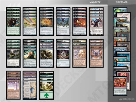 Modern Mono G Tron Deck By Szymon Sarosiek MTG DECKS