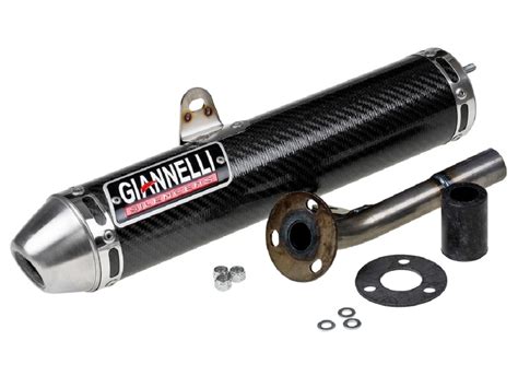 Auspuff Giannelli Enduro Carbon Sport Yamaha DT125R 125X SM DT 125 2T