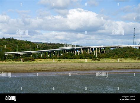 River Neath Motorway Bridge Briton Ferry M4 Dock Historic Brunel Hi Res