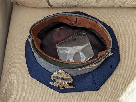 Vintage Pinkerton Uniform Hat With Badge Etsy