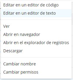 Editar Archivos En El Hosting Acens Centro De Ayuda