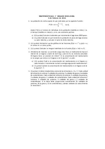 EXAMEN MATEMATICAS FEBRERO Pdf