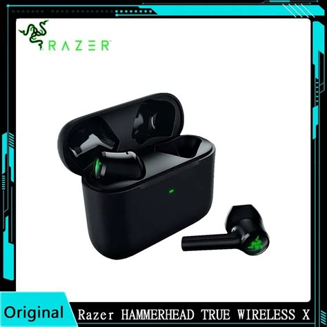 Razer Hammerhead True Wireless X Low Latency Earbuds Low Latency 60ms Gaming Mode Bluetooth 5