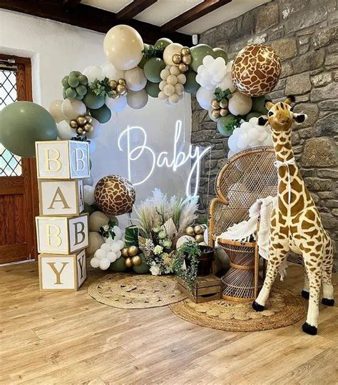 Diy Safari Themed Baby Shower Ideas Decorations Food Games Artofit