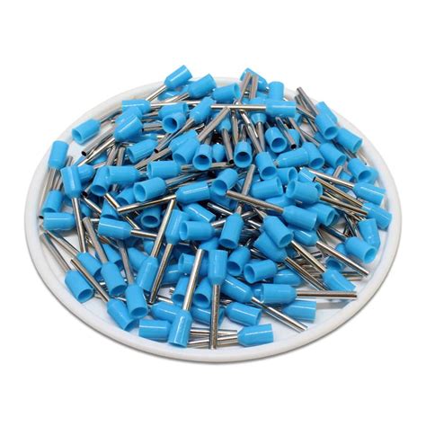 20 Awg 12mm Pin Insulated Ferrules Blue — Ferrules Direct