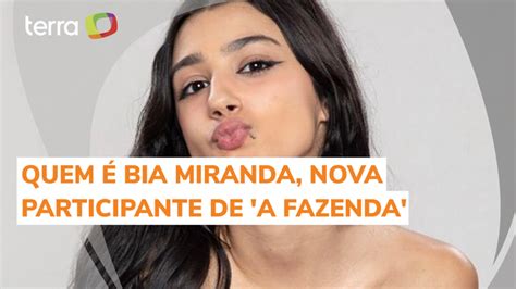 A Fazenda 14 quem é Bia Miranda participante do reality e neta de