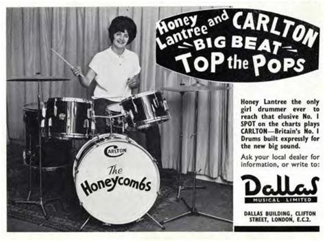 Meet Honey Lantree The Trailblazing 1960s Female Drummer 1960s Days