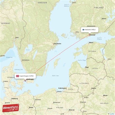 Direct Flights From Copenhagen To Helsinki CPH To HEL Non Stop