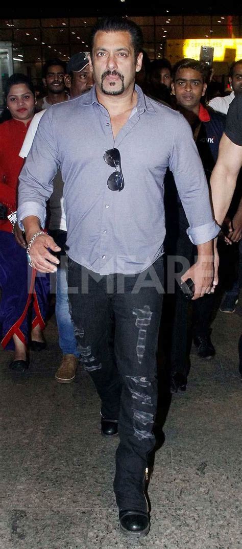 Salman Khan clicked with Lulia Vantur at the Mumbai airport | Filmfare.com