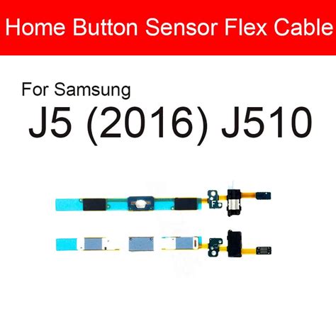 Home Button Flex Cable For Samsung Galaxy J5 2016 J510 Menu Key