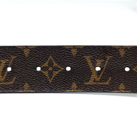 Louis Vuitton Initiales 40mm Reversible Belt Monogram Macassar Dr Runway