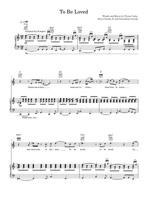 To Be Loved Sheet Music For Piano Vocals By Michael Bublé Official